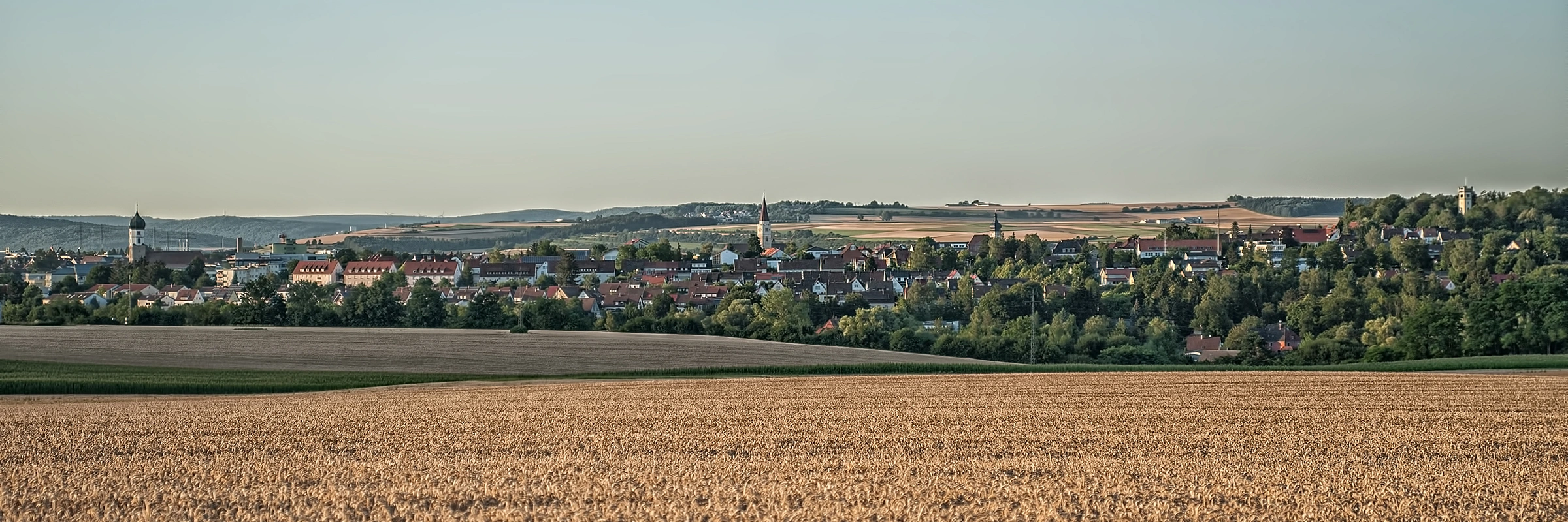 Weitblick über Ehingen mit Potenzial für Immobiliengeschäfte