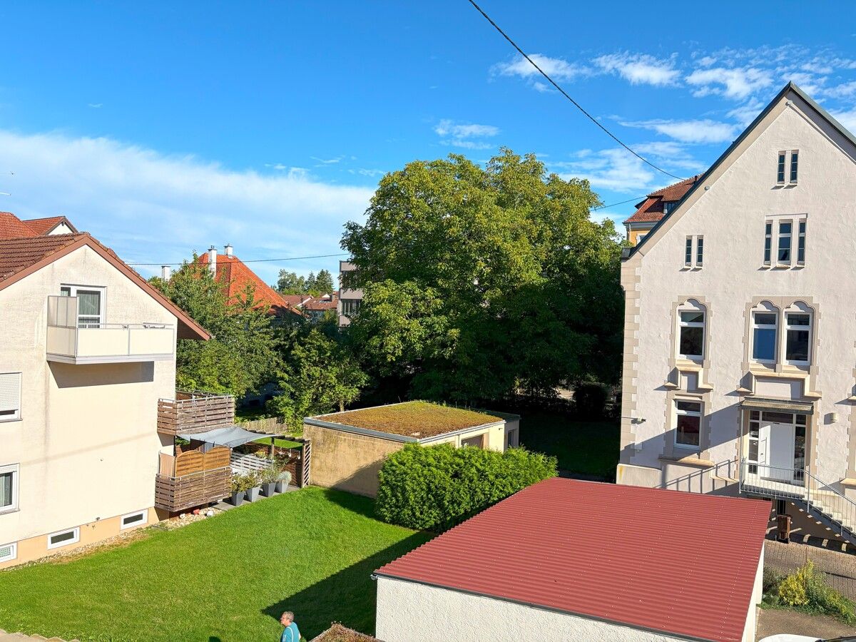 Ausblick Balkon