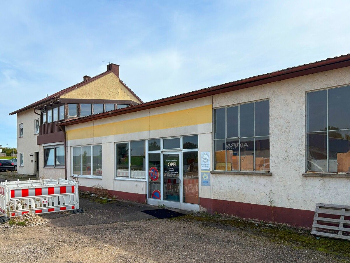 Außenansicht Werkstatt